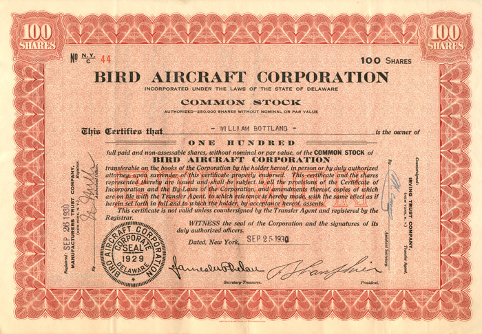 Bird Aircraft Corporation